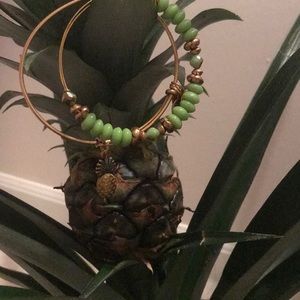Alex and Ani Pineapple Set of 2